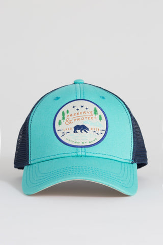 United By Blue Womens Preserve and Protect Trucker Hat