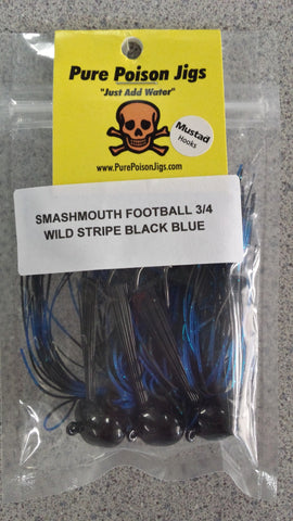 Pure Poison Smashmouth Football Jig