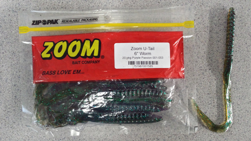 Zoom U-Tale Worms – EZ-Troll Outdoors