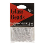 Top Brass Glass Beads