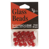 Top Brass Glass Beads