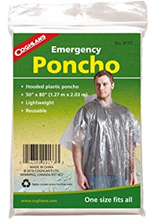 Coghlans Emergency Poncho Clear, USA, Brand Coghlan's